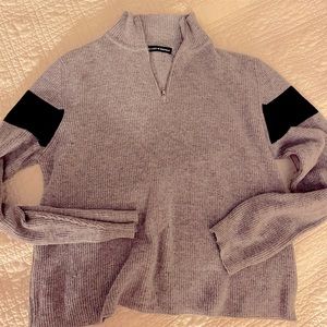 BRANDY MELVILLE Quarter zip sweater